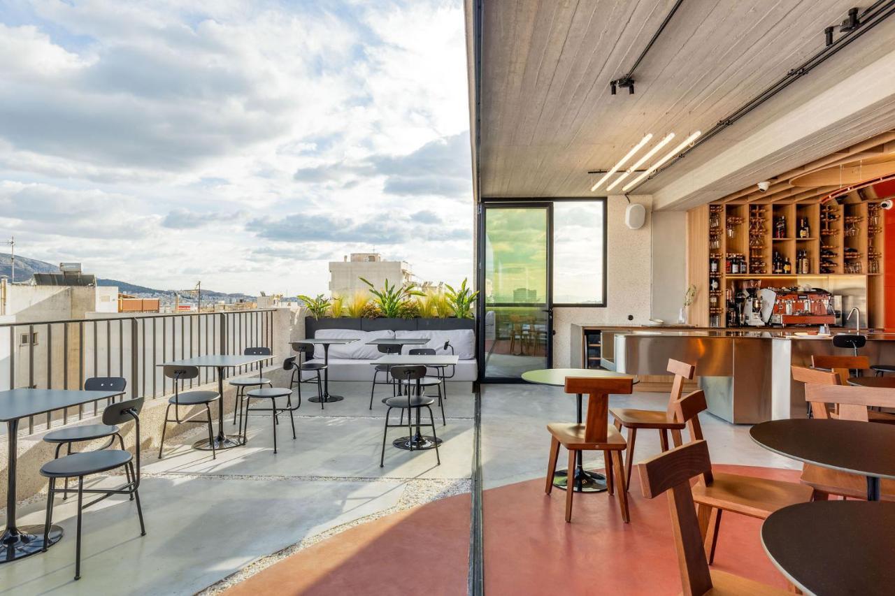 Hotel The Newel Psychiko Ateny Zewnętrze zdjęcie The rooftop bar at the London office